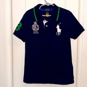 Polo Ralph Lauren Yacht Club- Big Pony- boys size 7